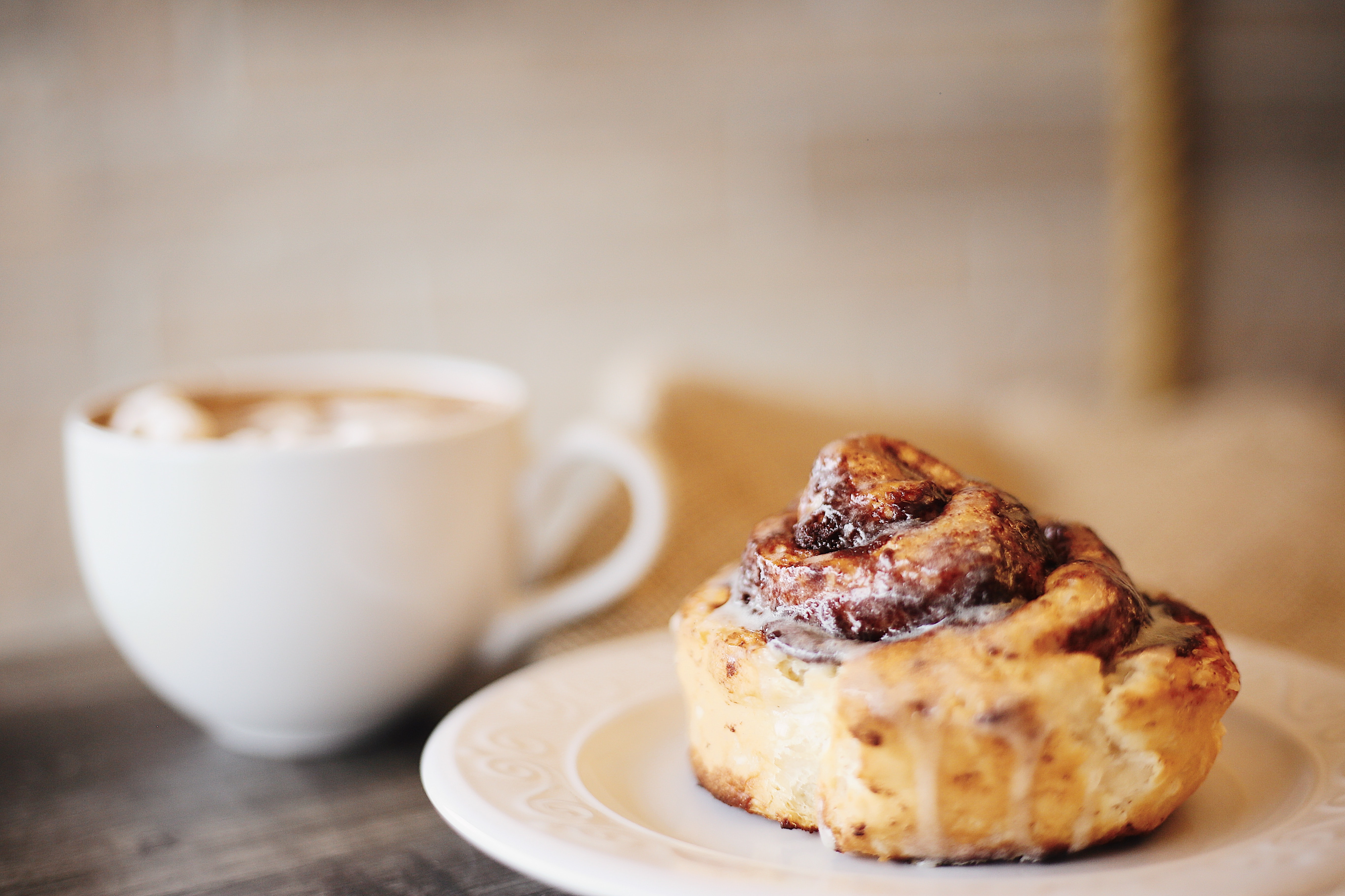 Coffee and a bun